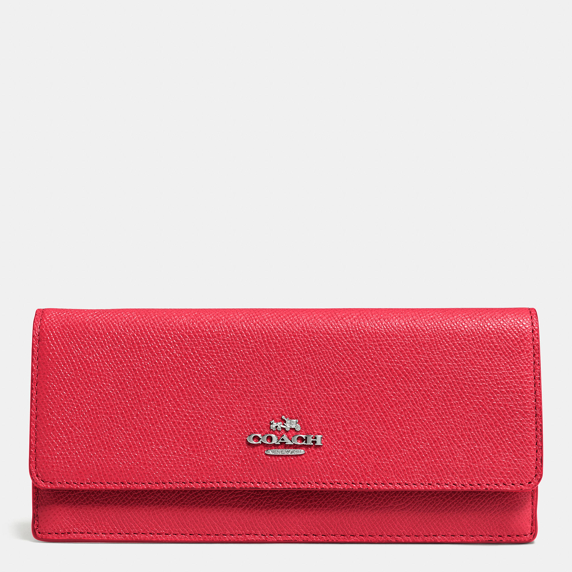 Worldwide Hot Sale Coach Soft Wallet In Embossed Textured Leather | Coach Outlet Canada - Click Image to Close